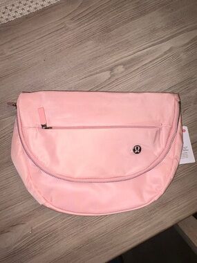 lululemon athletica Light Pink Crossbody Bag - Blush Nylon Sling